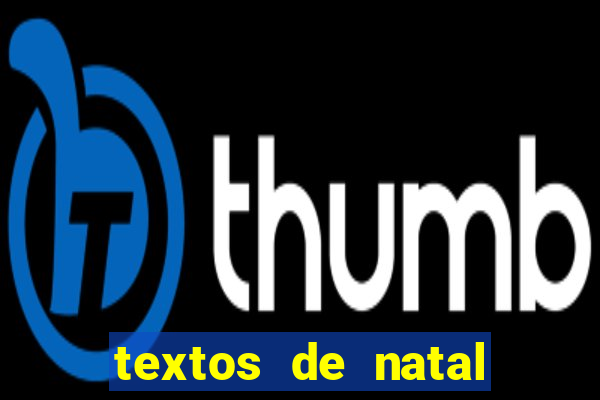 textos de natal para leitura